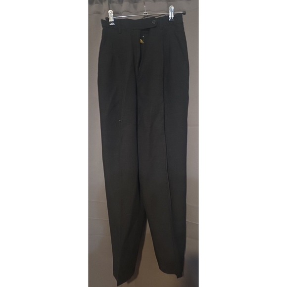 Liz Claiborne Collection Black Pleated High Waisted Trousers, Women's Size 6 - Picture 3 of 7